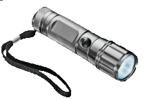 (Image Left: LED Flashlight with Lanyard)