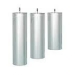 (Image Left: Three Mirrored Cylinders in a Row)