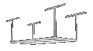 (Image Left: Overhead Storage Brackets and Bed)