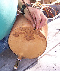 Todd Labrador Birch Bark Container