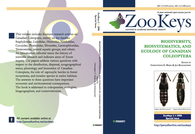 ZooKeys 2 Cover
