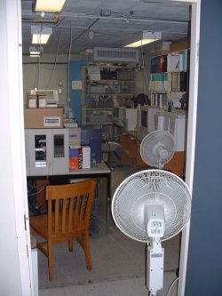 Photo: Emergency cooling of machine room 