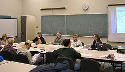 [Photo: Chebucto Board in planning session.]  