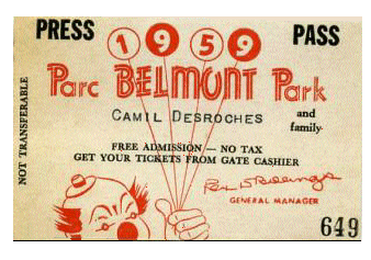 (Image Right: Belmont Press Pass)