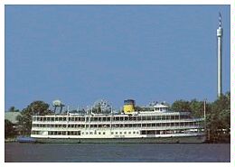 (Image: Boblo Ferry and `Sky Tower')