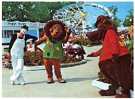 (Image: The `Enterprise' Ride and Park Characters)