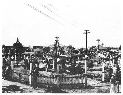 (Image: The Midway with a `Frolic' Ride)