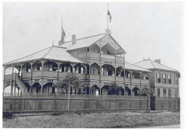 (Image: Front of the Ocean House Hotel)