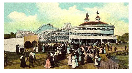 (Image: Hand-Tinted Postcard of The `Backety-Back')
