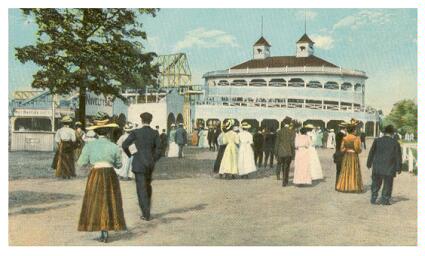 (Image: Hand-Tinted Postcard of The `Backety-Back')