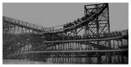 (Image: Train on the `Backety-Back' Reversal Track)