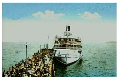 (Image: `Canadiana' and Passengers on the Dock)