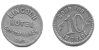 (Image: Lincoln Hotel Token)