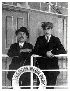(Image: Father and Son in the Photo Studio Interior)