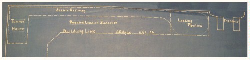 (Image: Blueprint Showing the Proposed Location of the
  `Mystic Rill')