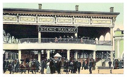 (Image: Roller Coaster Station Entrance)