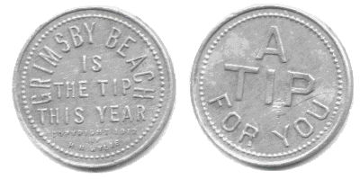 (Image: Obverse and Reverse of a Park Token)