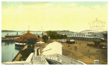 (Image: View from the `Dips' During Construction)