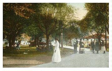 (Image: Patrons on a Walkway)