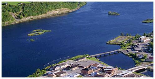 (Image: Aerial Photo of the Flooded Island)