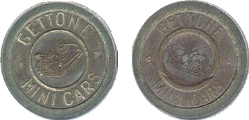 (Image: `Bumper Car' Ride Token)