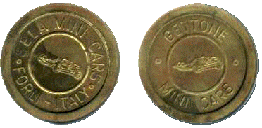 (Image: `Go-Kart' Ride Token)