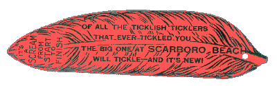 (Image: `Tickler' Feather Advertisement, Reverse
 Side)