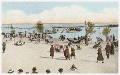 (Image: The Beach with the Breakwater in the Background)