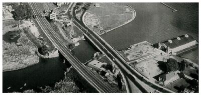 (Image: `Aerial shot of the Palace Pier and Humber River Outflow)