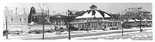 (Image: Winter Scene during `Flyer' Rebuild)