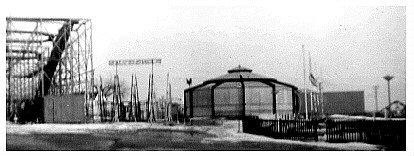 (Image: View of the Coaster and Carousel Building.)