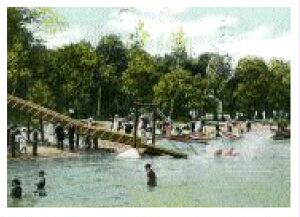 (Image: Waterslide and Swimmers)