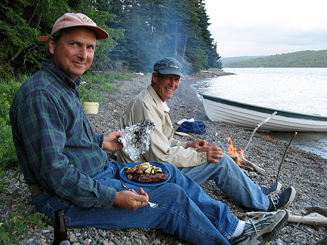 Supper at Island Cove