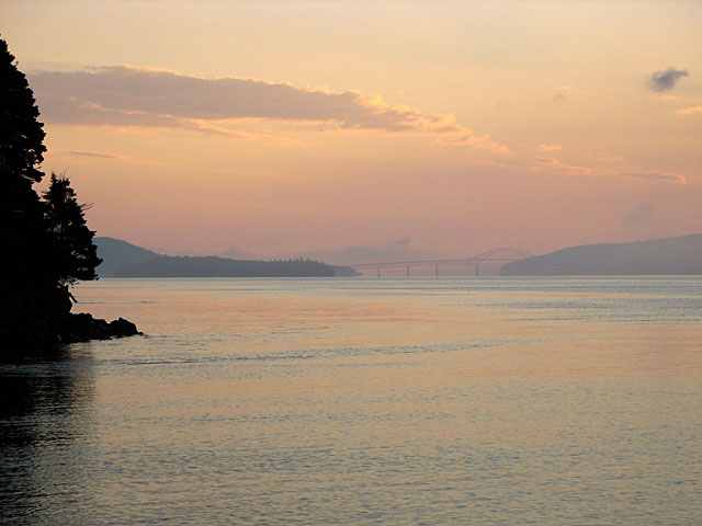 Departing Island Cove