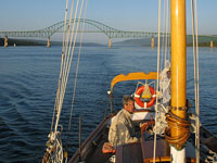Seal Island Bridge astern