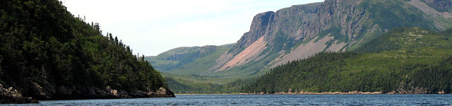 Entering Taylor Bay