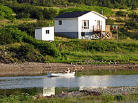 Jerseyman Harbour inside the spit