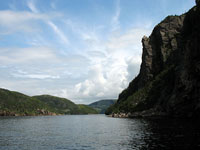 Entrance to Sam Hitche's Harbour