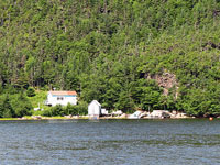 Fishing camp in Sam Hitche's Harbour