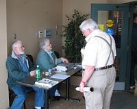 HARC's registration table