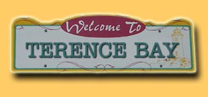 Terence Bay Road Sign