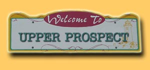 Upper Prospect Road Sign