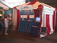 [Photo: Chebucto's tent at WOTS 2003.]  