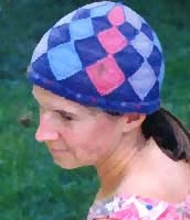 Harlequin Hat by Lucy Neatby