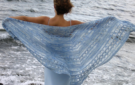 Queen of the Waves Shawl