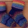    Rainbow Slouch Socks Kit