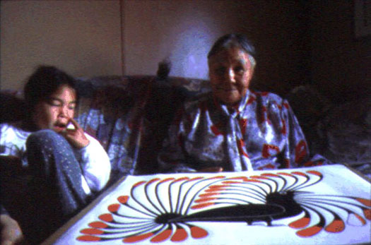 Kenojuak
Asevak & granddaughter