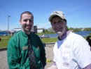 Partner, Sean Naugle, of the Sobeys group at our Maynard Lake cleanup-June 2004