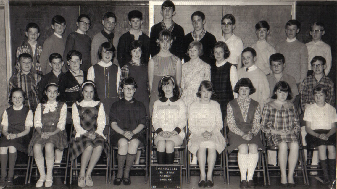 Cornwallis School Grade 7, 1965-66