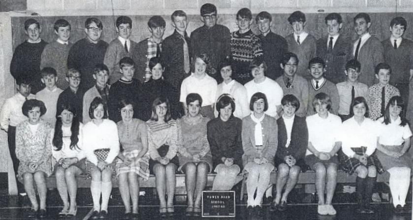 Tower Road School Grade 9, 1967-68
